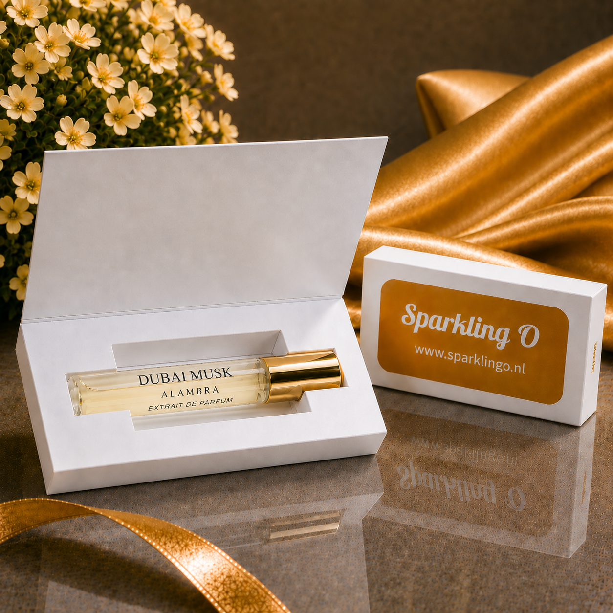 Dubai Musk -Alambra-Extrait de Parfum 8 ml - Travelsize - Sparkling O